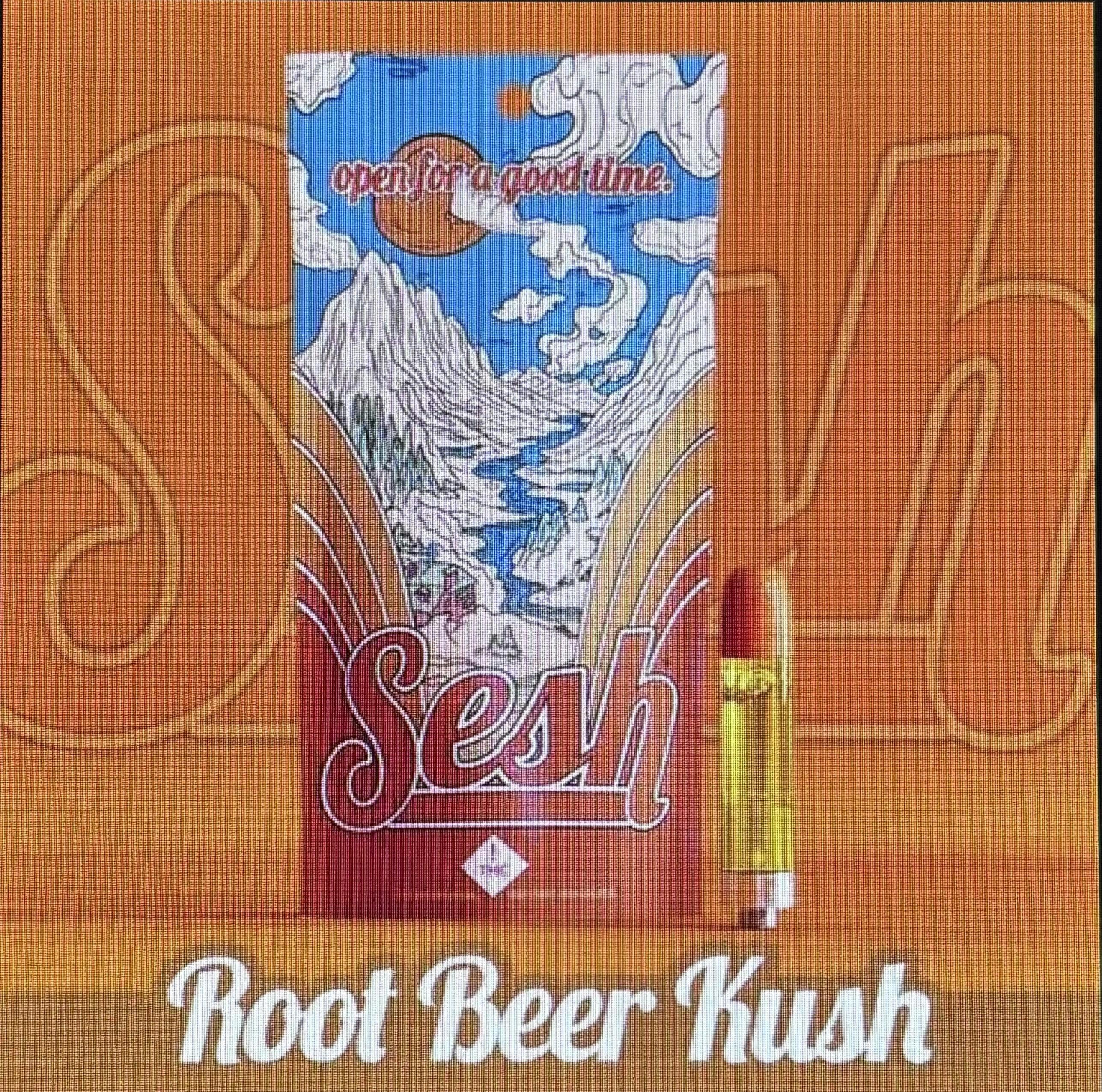 Sesh Cartridge- Root Beer Kush (I) 1g at Wild Wild Weed