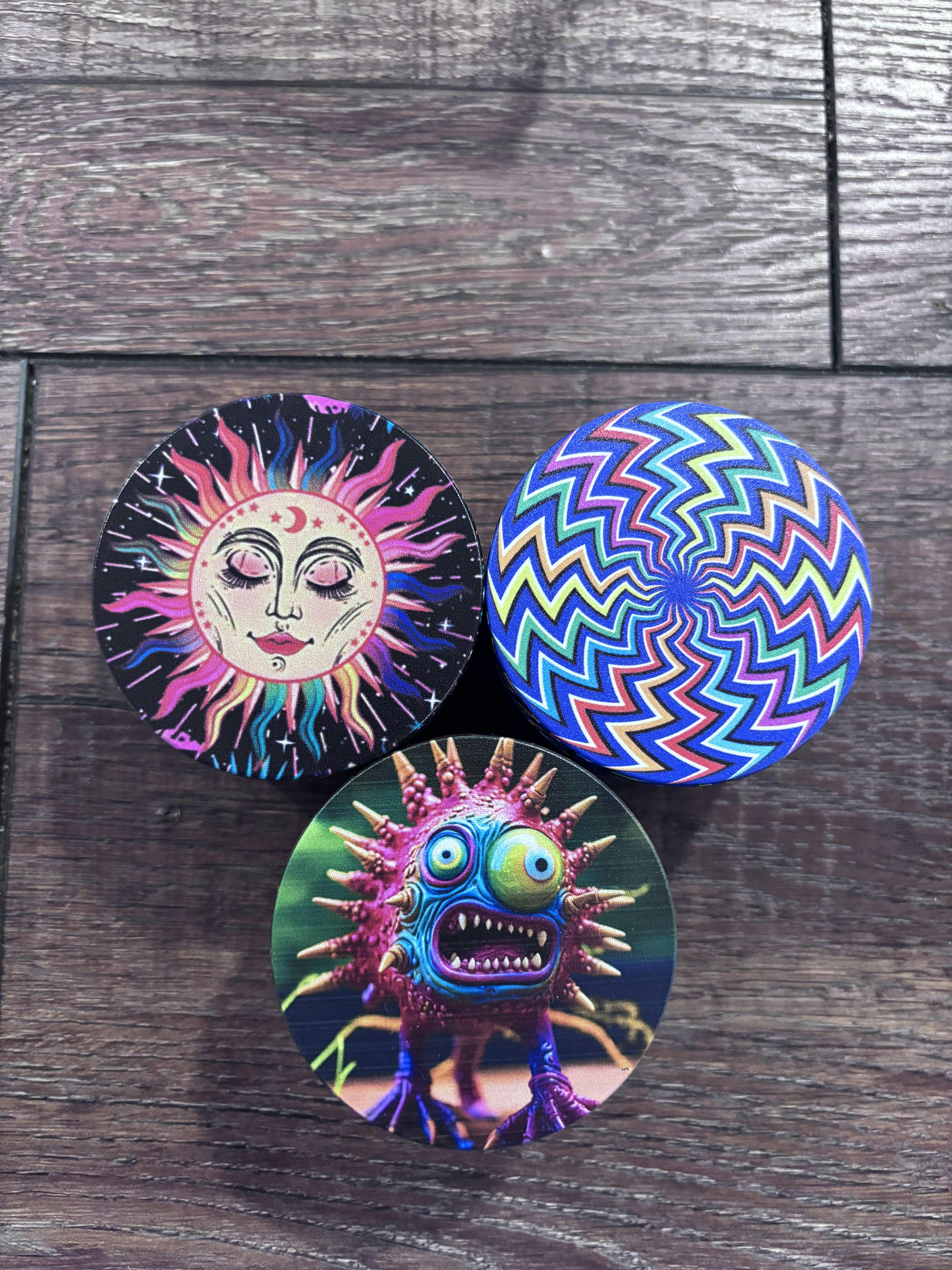 Grinder 4 part 63mm at Wild Wild Weed