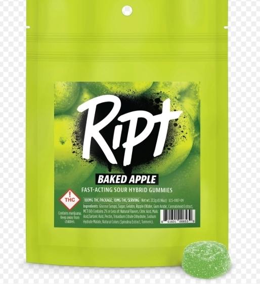 Ript - Baked Apple Gummies 100mg