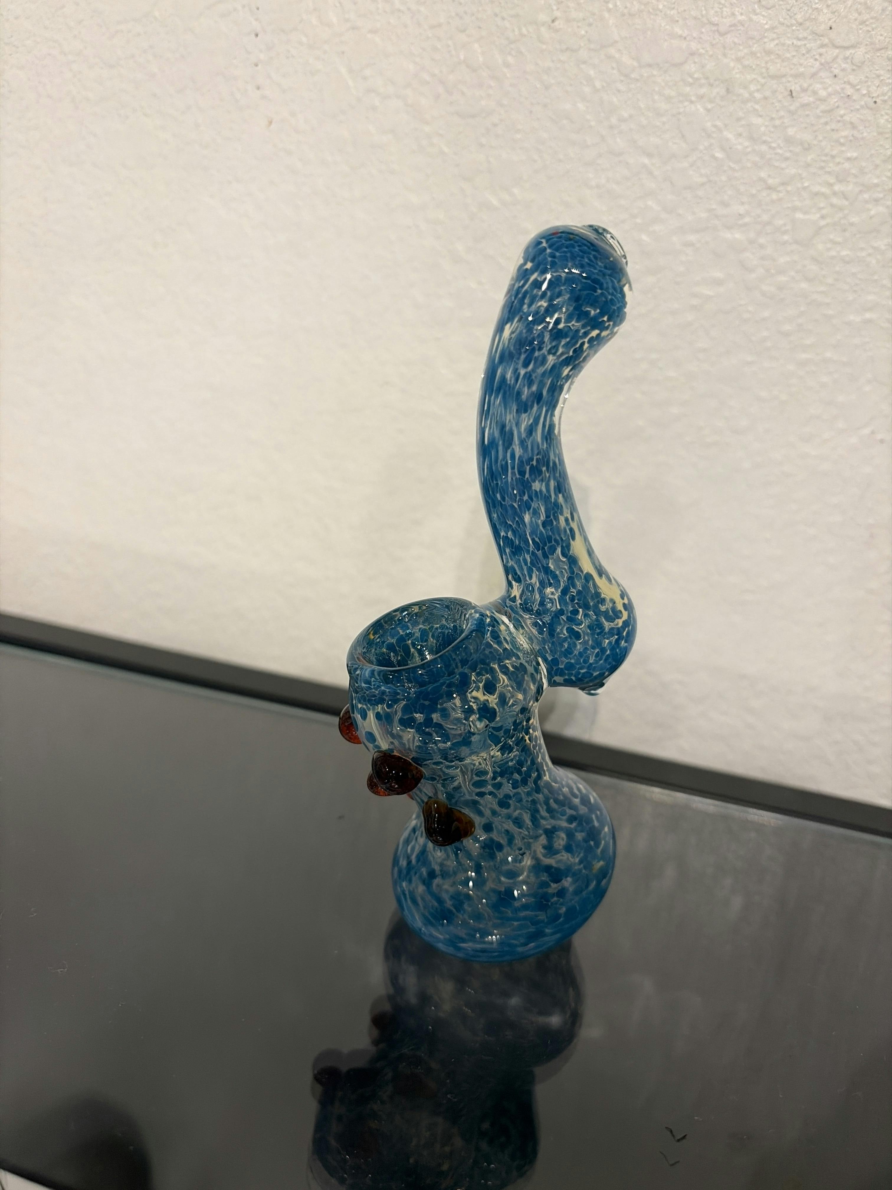 Blue Sherlock Bubbler