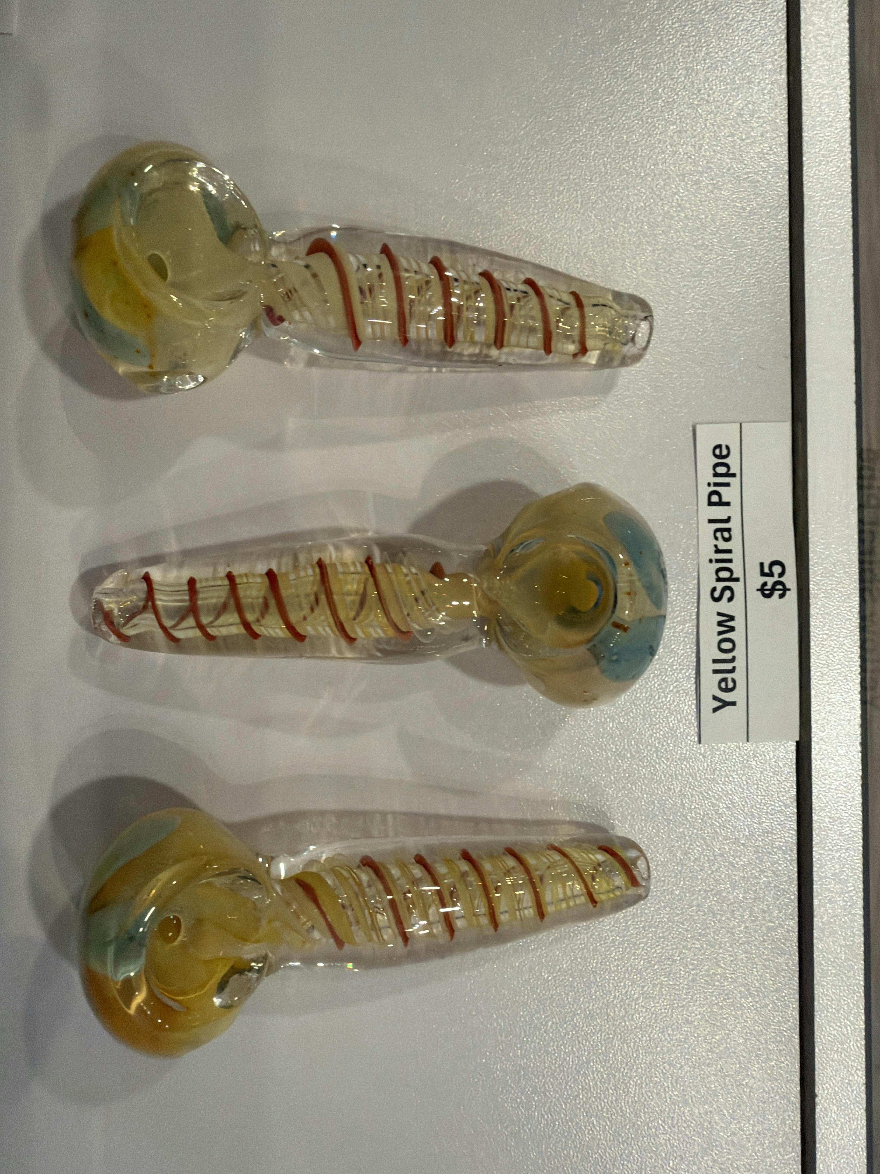 Yellow Spiral Pipe