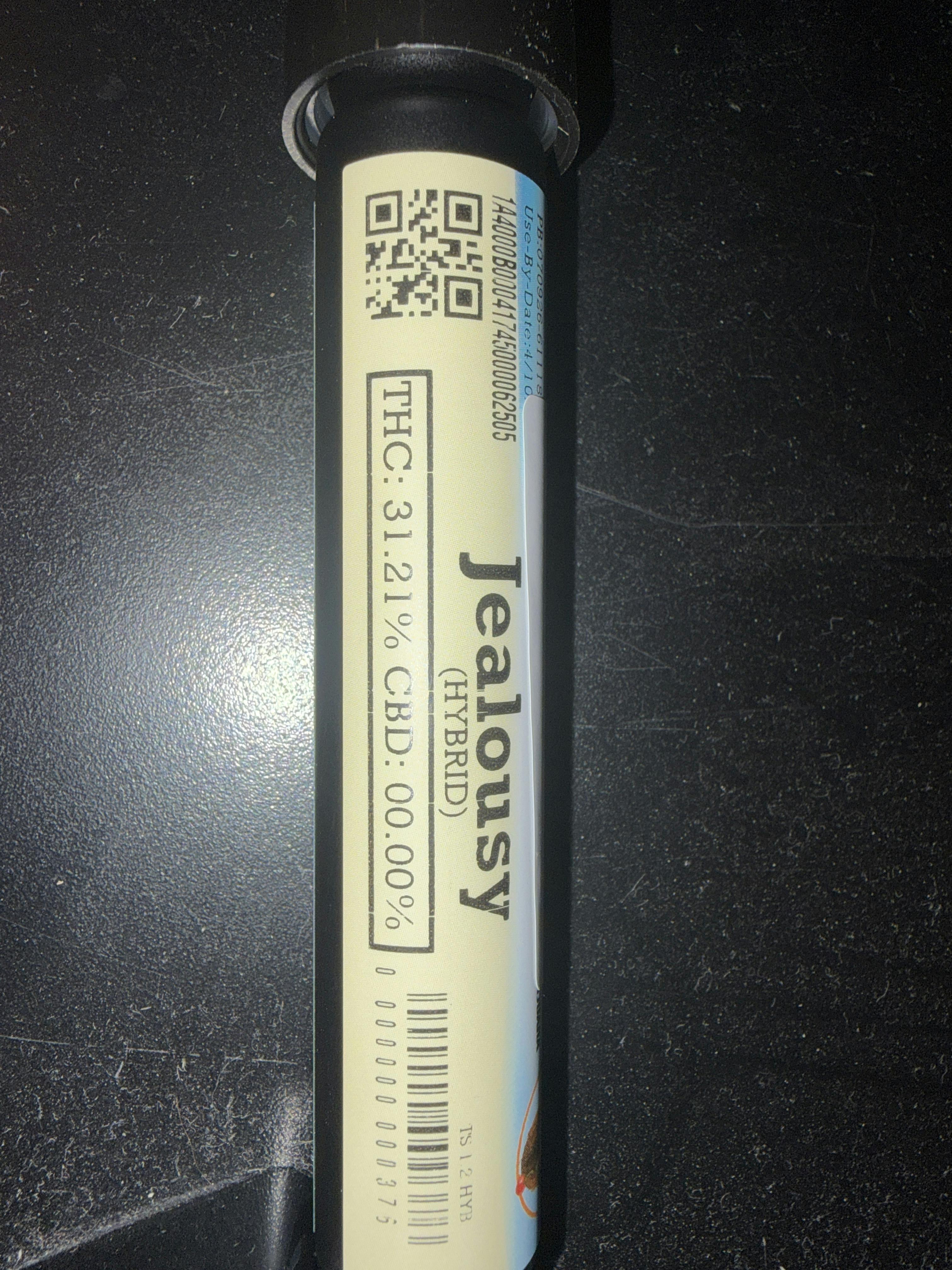CB- Infused Pre-Roll Tropical Smoothie (Jealousy) (H) 1.2g