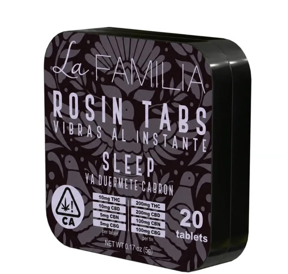 LA FAMILIA - SLEEP - ROSIN TABS - 1000MG
