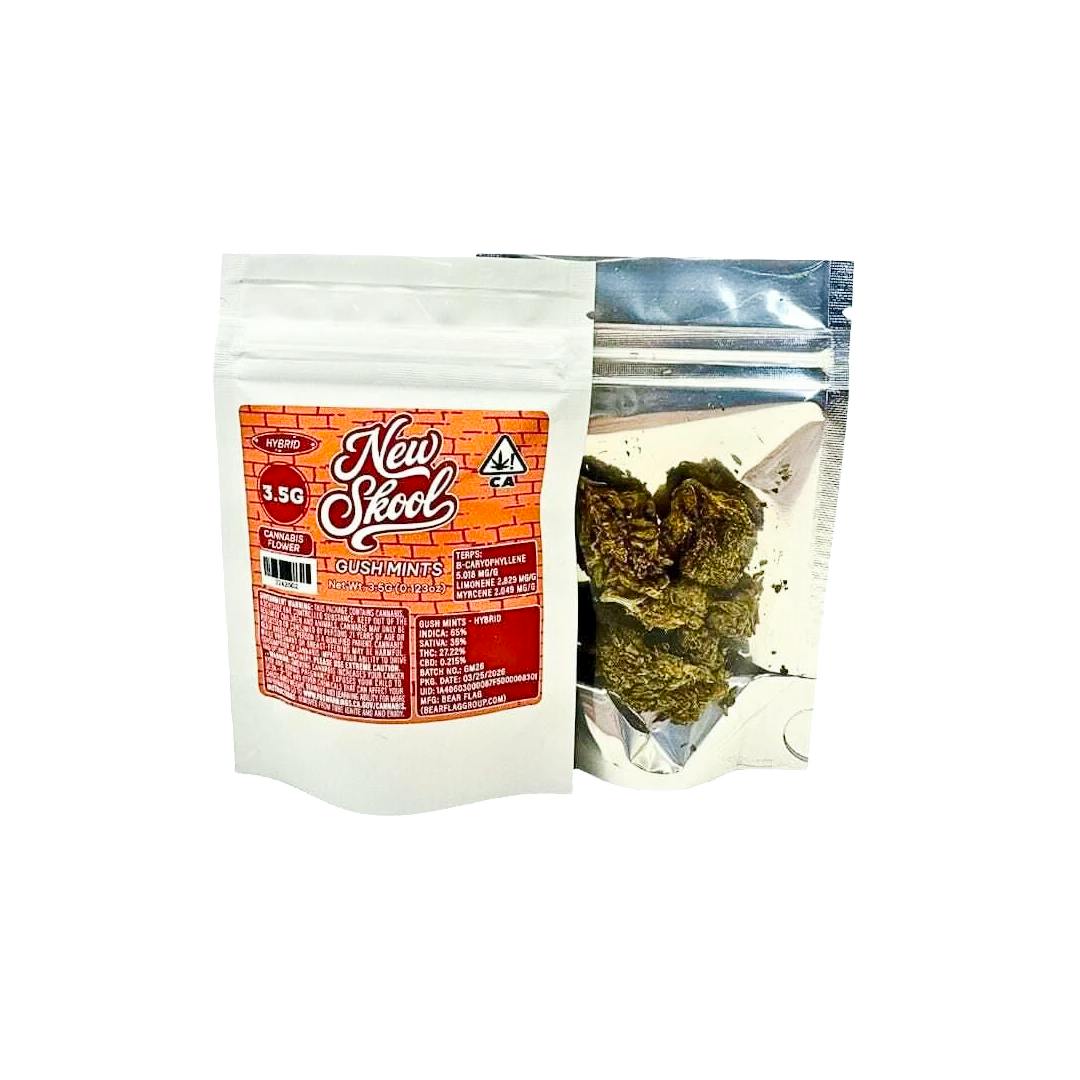 NEW SKOOL - GUSH MINTS - 3.5G - 3.5 grams