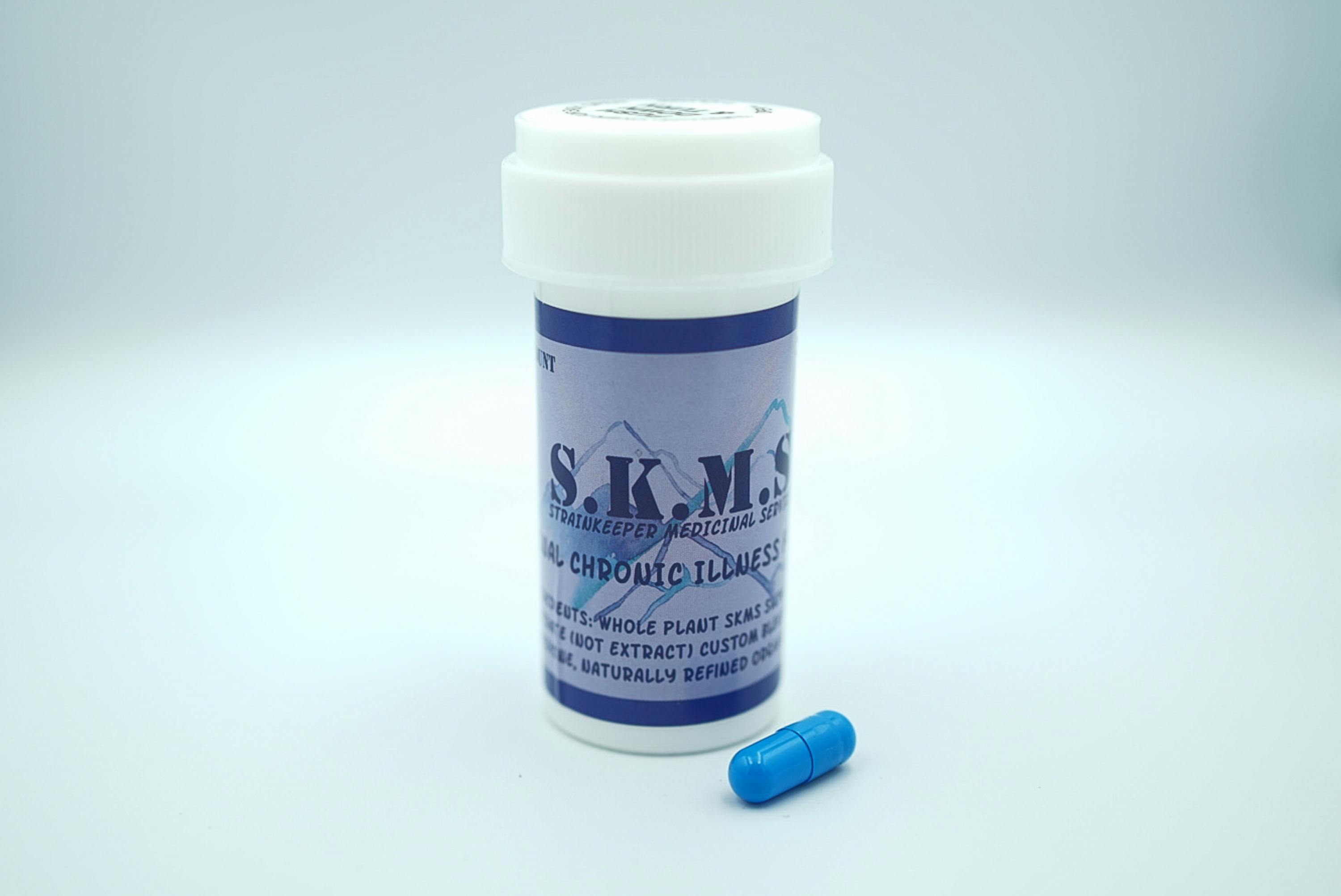 SKMS 24 CT Blue Chronic Illness Capsules at Moosehead Farms