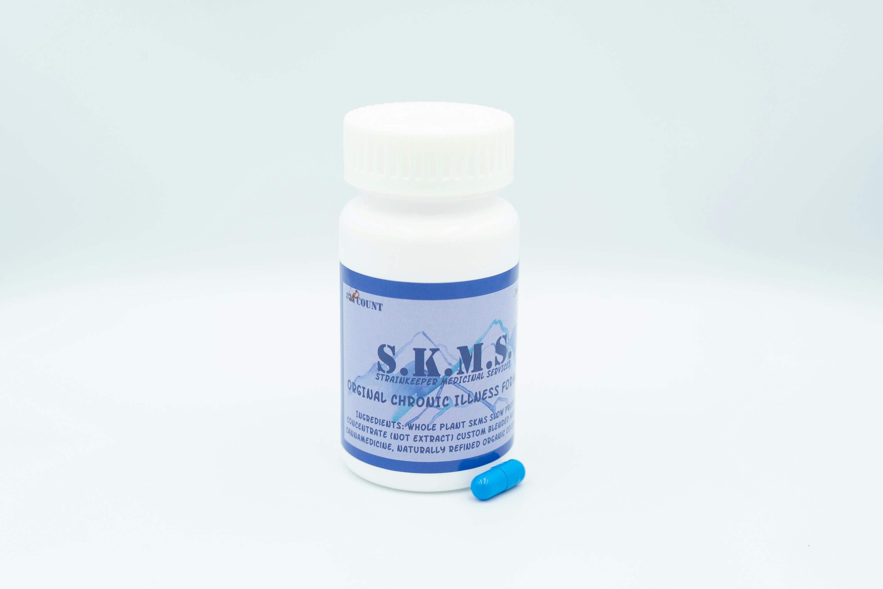 SKMS 60 CT Blue Chronic Illness Capsules