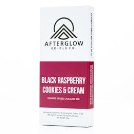 Black Raspberry Cookies and Cream Bar