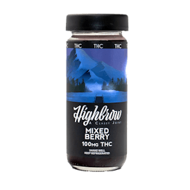 High Dose Hash Rosin Blueberry Lemonade Drink 200mg