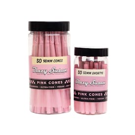 Blazy Susan 98mm Pre Rolled Cones 50ct (Purple or Pink)