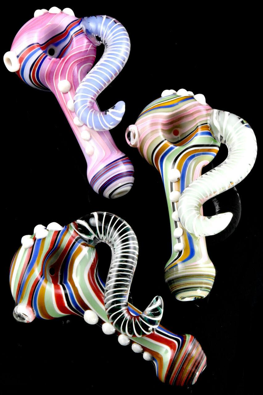 4.5" Glass Pipe Various Styles