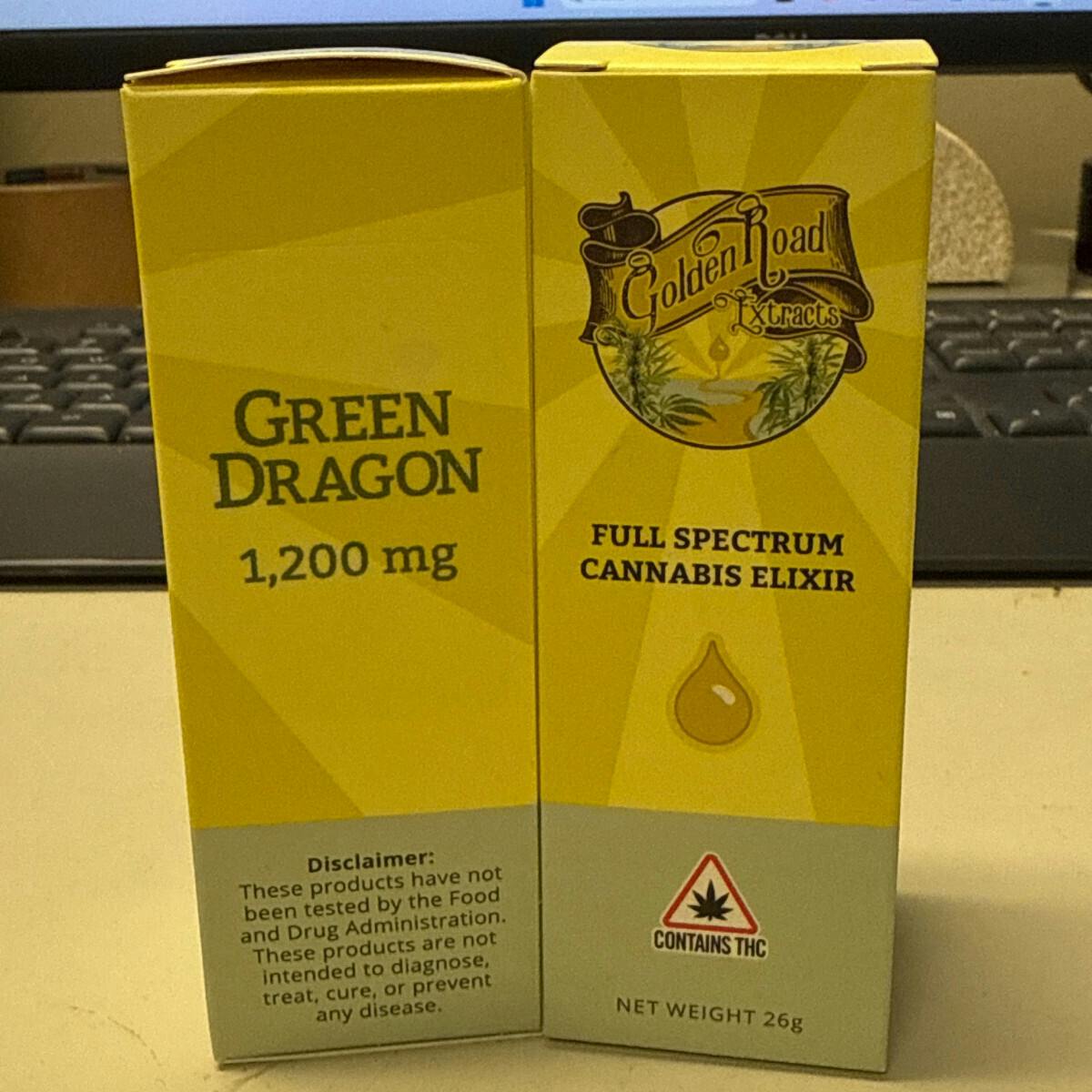 Green Dragon 1200mg THC Tincture