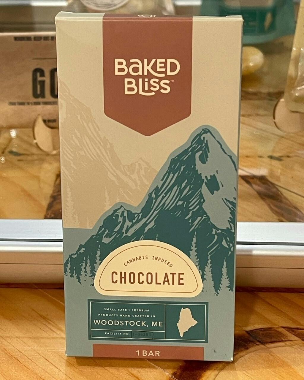 Baked Bliss 1000mg Chocolate Bar