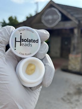 1G Truffle Cake Live Hash Rosin Batter | Isolated Heads