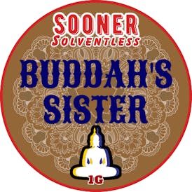 1G Buddah's Sister Live Rosin | Sooner Solventless