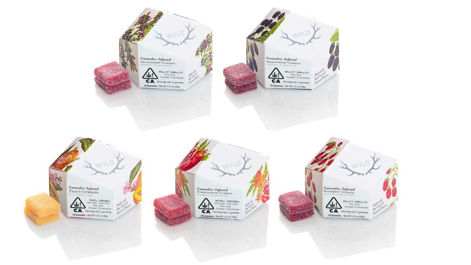 WYLD GUMMIES 4 FOR $50 O.T.D. THC Only
