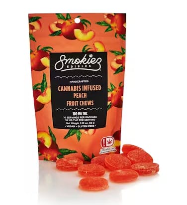 Smokiez Edibles — Peach Fruit Chews