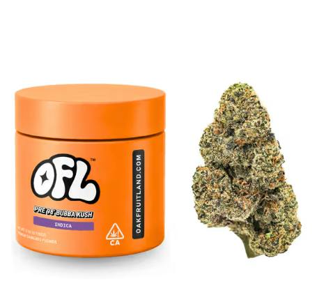 Oakfruitland Pre 98 Bubba Kush 3.5g