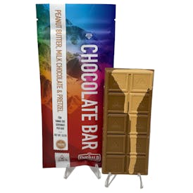 Peanut Butter, Milk Chocolate & Pretzel 1000mg Chocolate Bar
