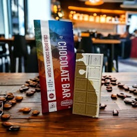 Cold Brew Cookies & Cream 1000mg Chocolate Bar
