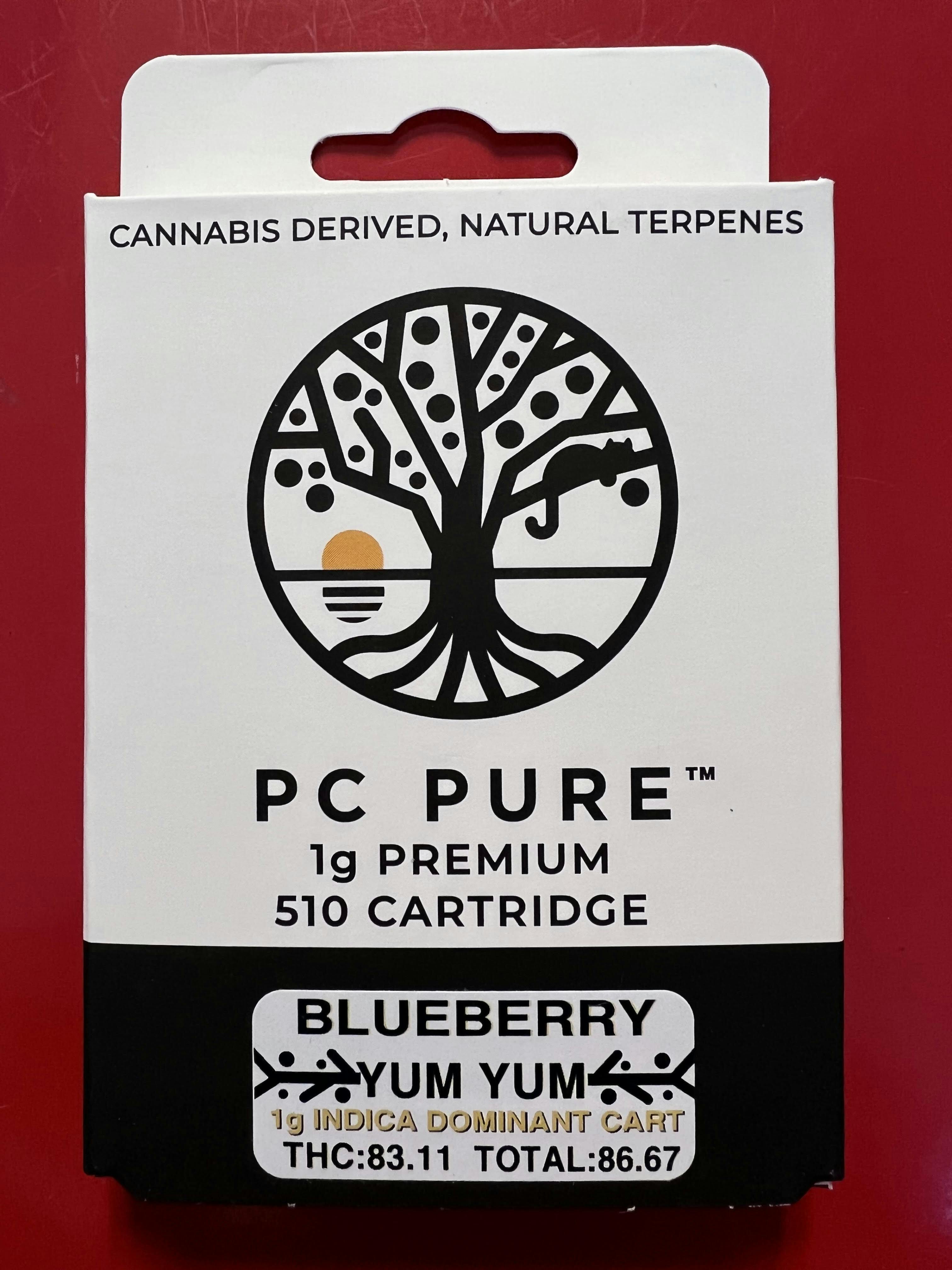 PC Pure 510 Cart - Blueberry Yum Yum
