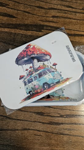 Pulsar VW Metal Rolling Tray w/ magnetic cover
