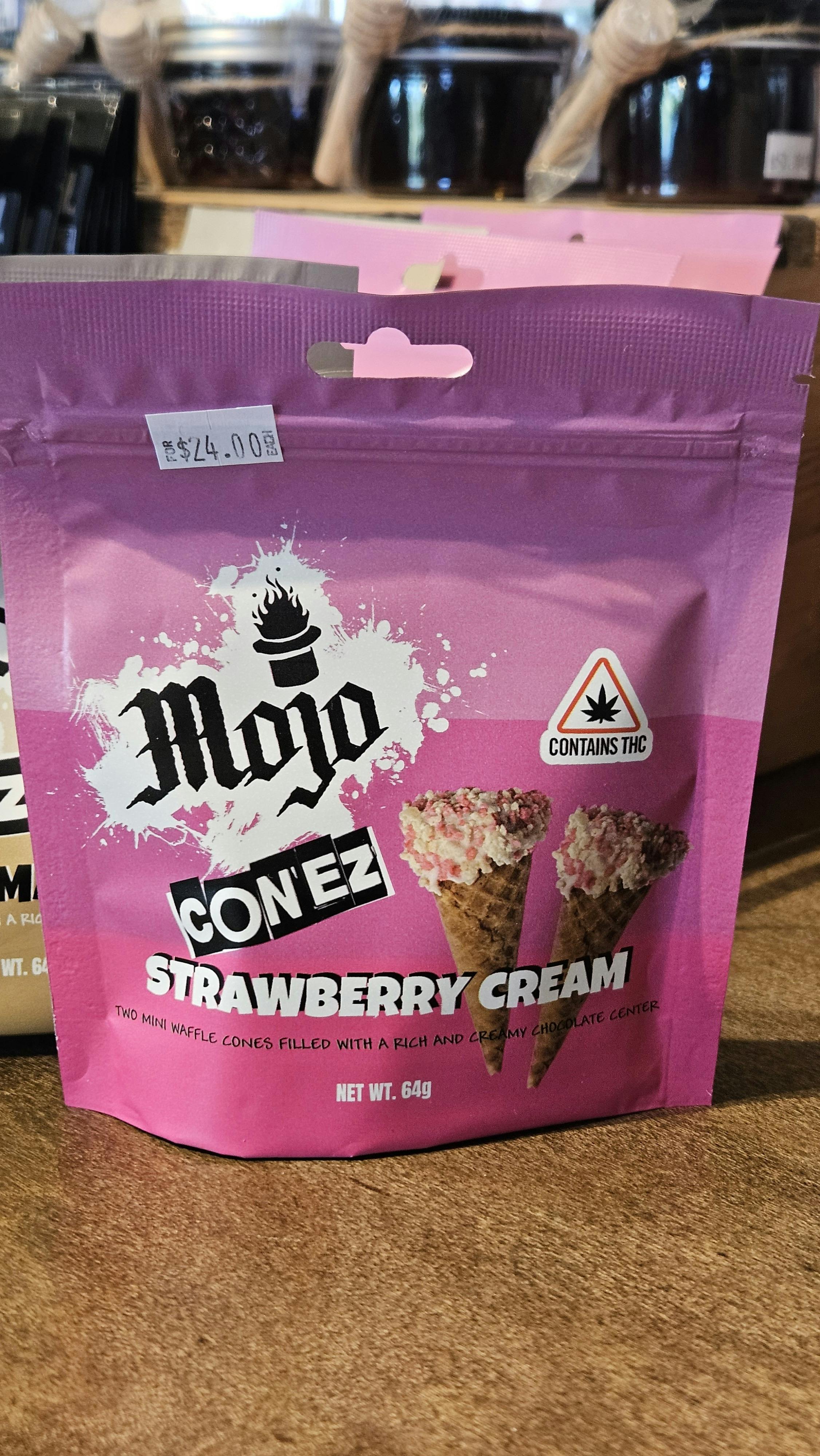 Strawberry Cream Conez 500mg
