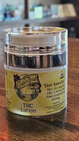 Full Spectrum THC & CBD Lotion 600mg