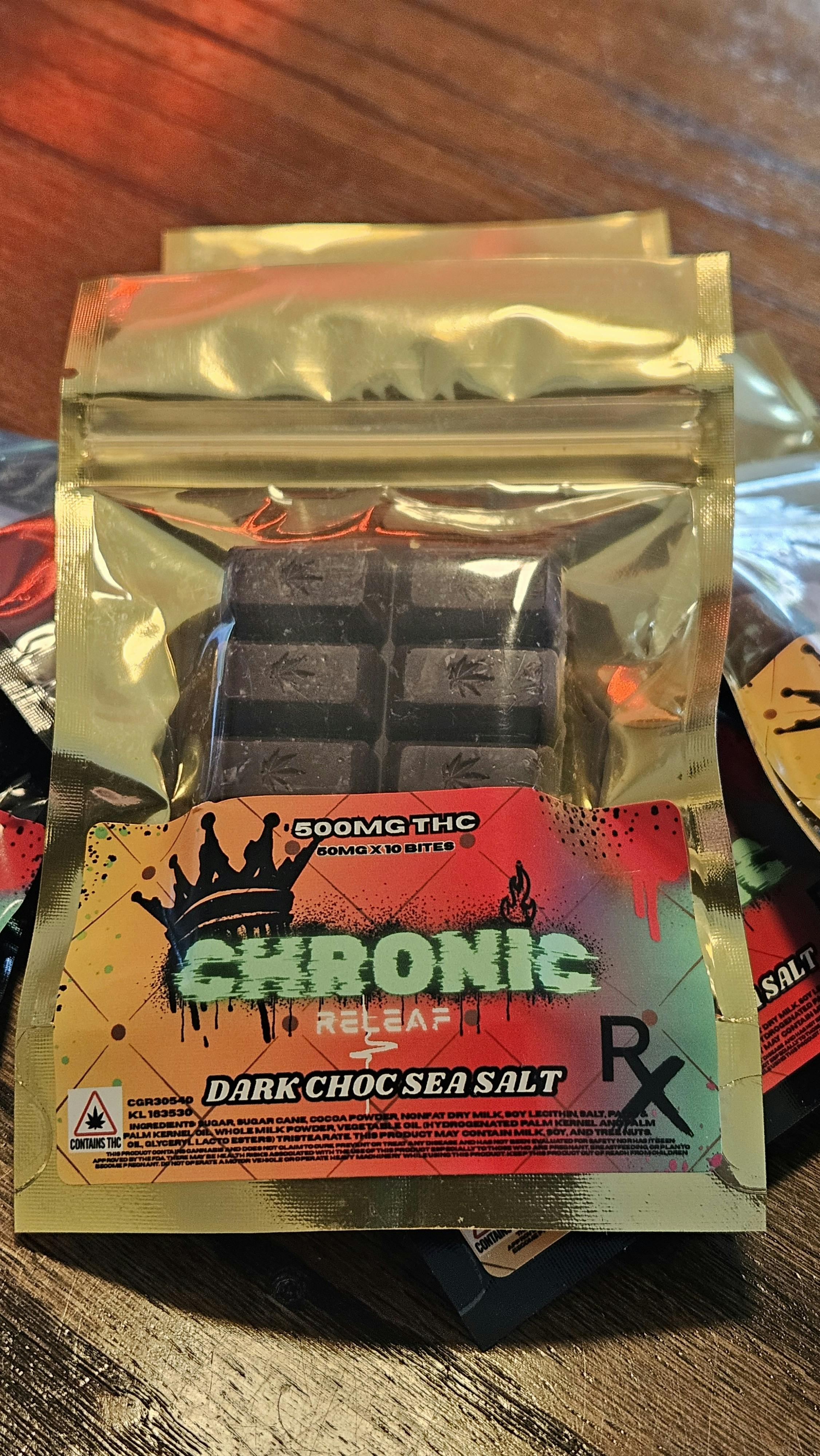 500mg Sea Salt & Dark Chocolate Bar