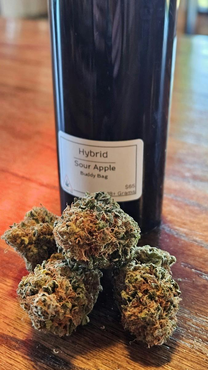 Sour Apple - 1/2 OZ Buddy Bag