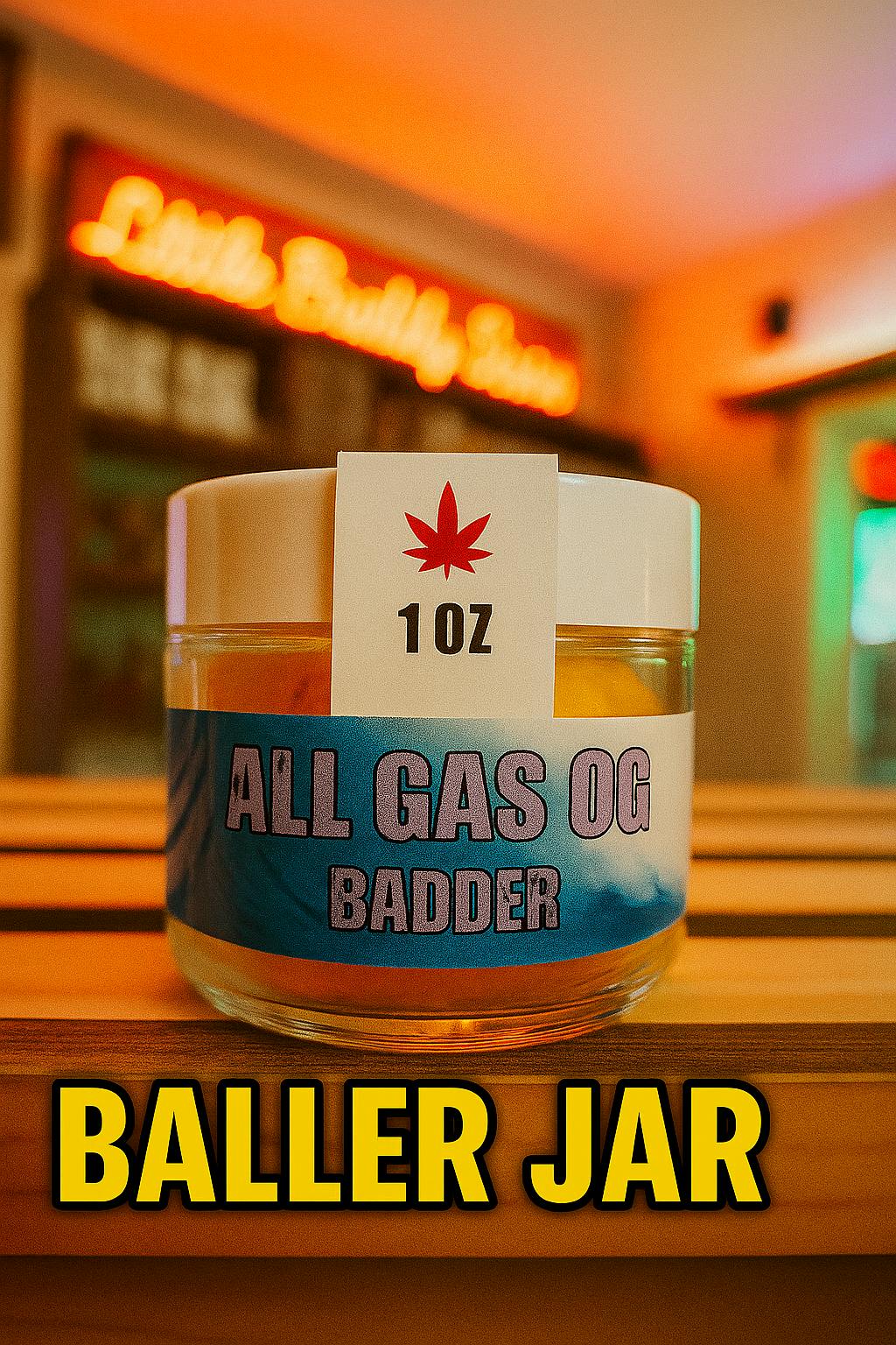 All Gas OG – 1 Ounce Baller Jar