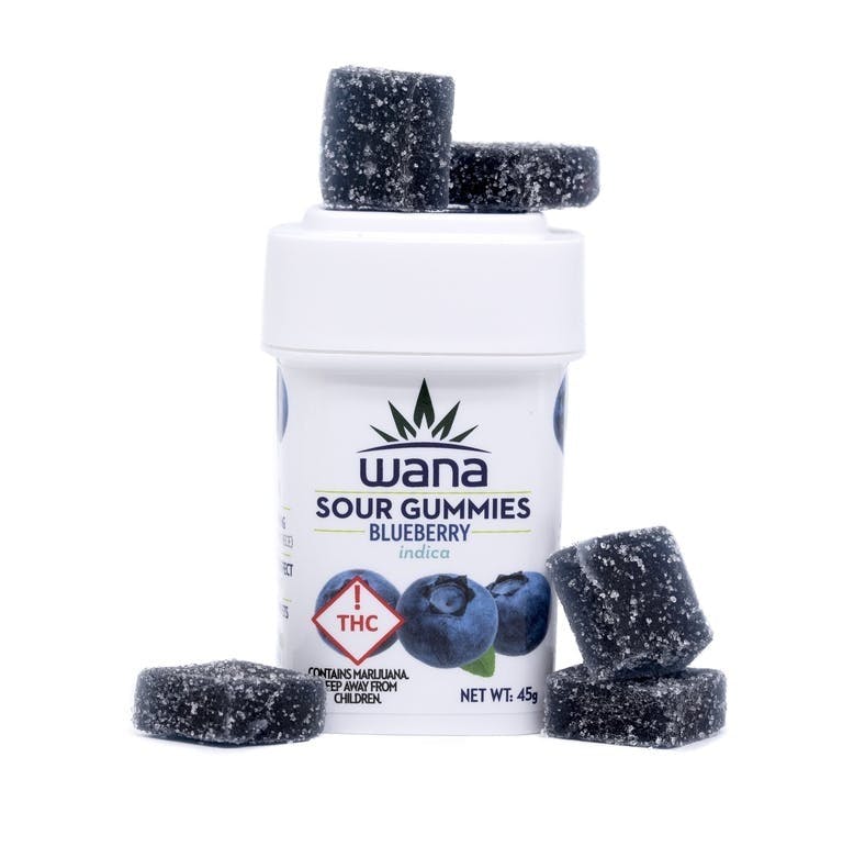 Blueberry - Indica [10 pack] by Wana Edibles