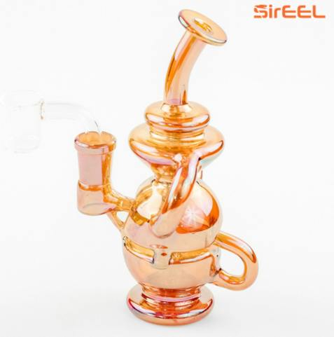 7" SirEEL Iridized Fab -Egg Shower Rig
