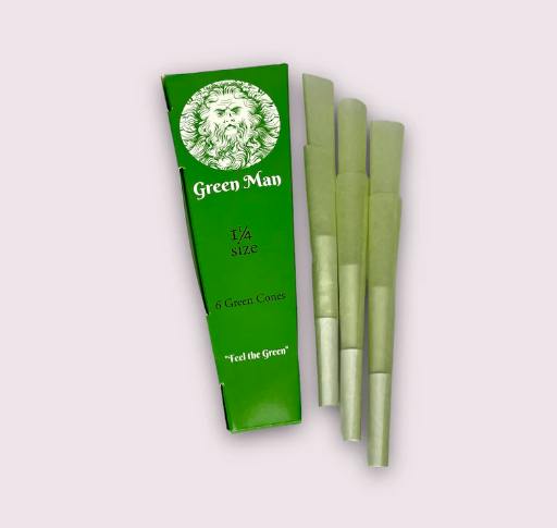 Green Man | 1 1/4 | Green Rice Cones Box |