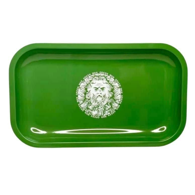 Green Man | Metal Rolling Tray | SM