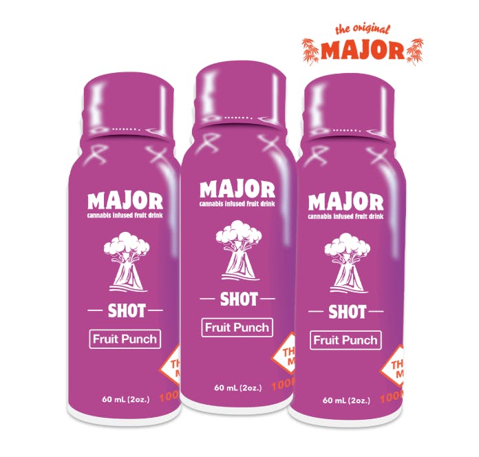 Major | Fruit Punch Shot | 100mg | 6.7oz