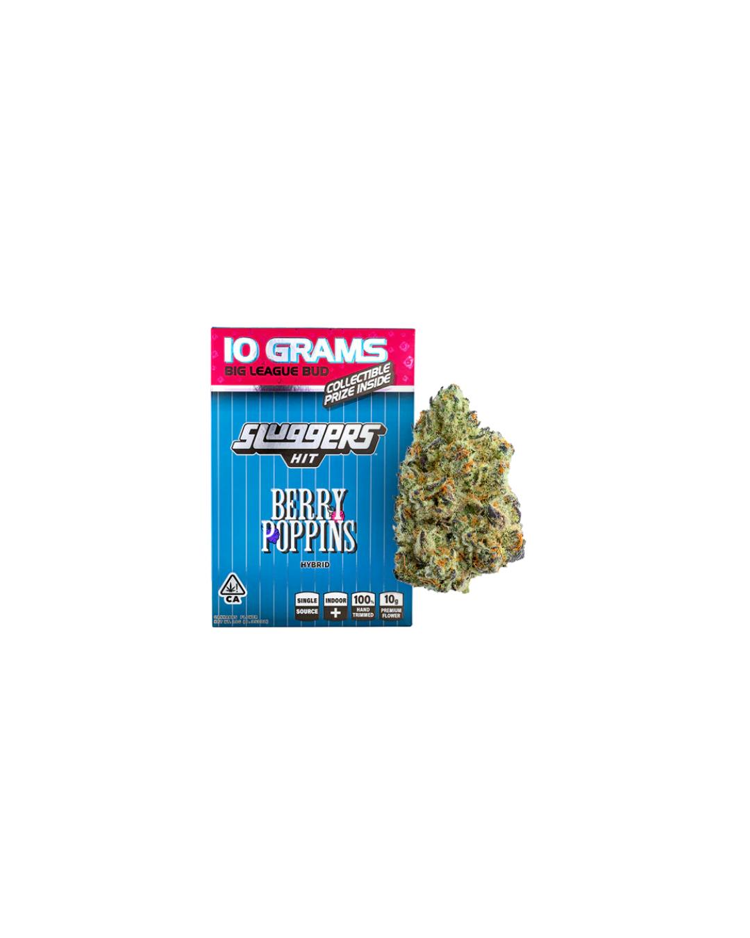 Sluggers - Bagged Flower - 10g - Hybrid - Berry Poppins