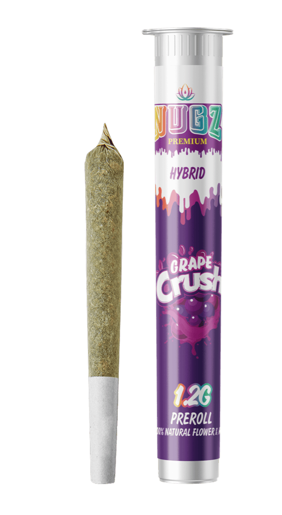 Nugz - Kief Infused Preroll 1.2g - Grape Crush
