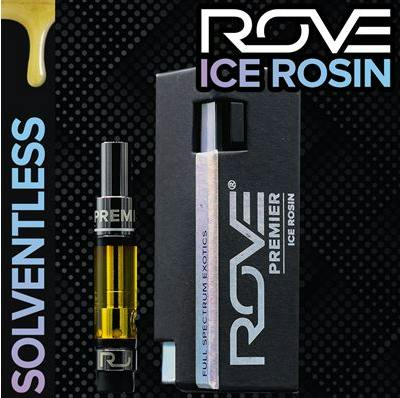 Rove Ice Hash Live Rosin Cart .5g - Bubba Kush
