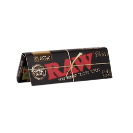 Raw Papers Organic - Black 1 1/4