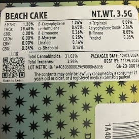 District Cannabis | Beach Cake | 3.5g