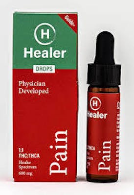 Healer | Pain Tincture THC:THCa | 100mg
