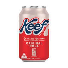 Keef | Original Cola Cannabis Infused Soda | 12oz can