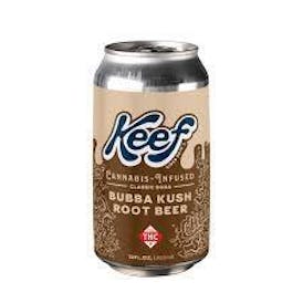 Keef | Bubba Kush Root Beer Cannabis Infused Soda | 12oz Can