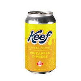 Keef | Pineapple X-press Infused Soda | 12oz can