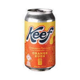 Keef | Orange Kush Cannabis Infused Soda | 12oz Can