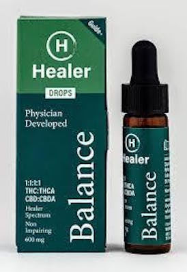 Healer | Balance Tincture 1:1:1:1 | 400mg