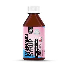 Mystery Baking Infused Cannabis Blue Raspberry Syrup - 1500mg