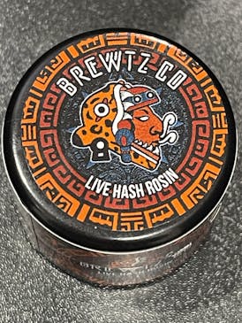 Brewtz Co | Dulce de Papaya | 1g | Live Hash Rosin