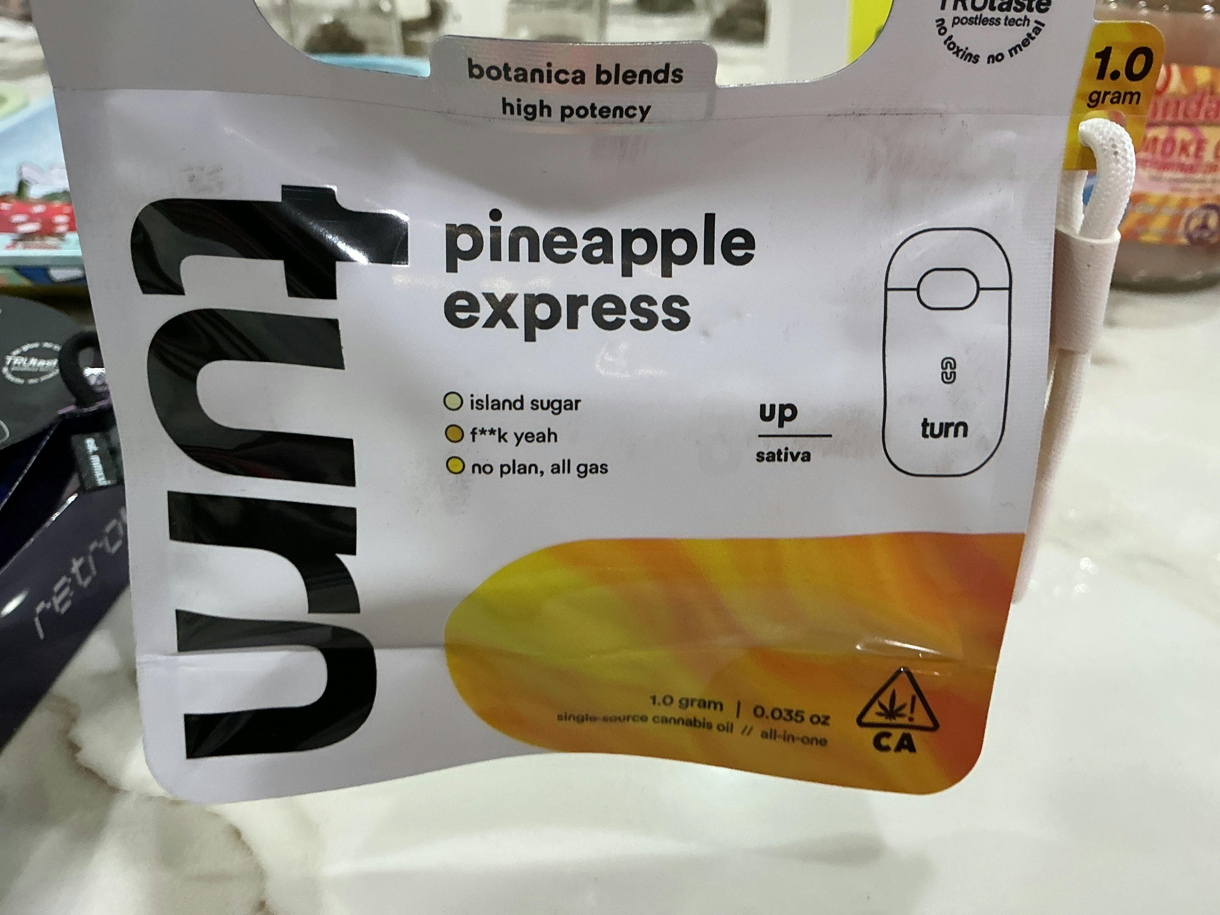 turn — Pineapple Express