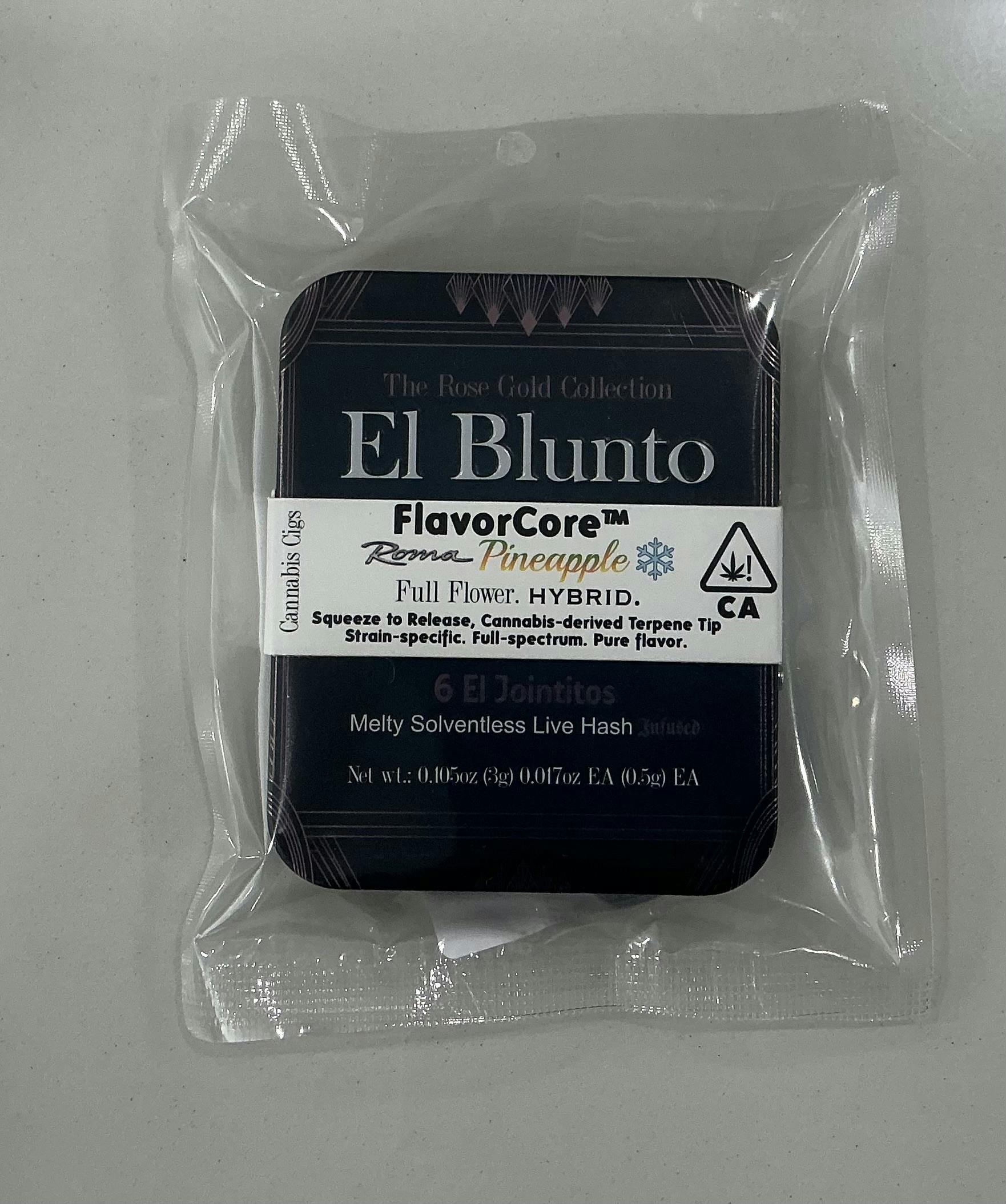 El Jointito FlavorCore - Roma Pineapple - Diamond Infused - 6pk x .5g